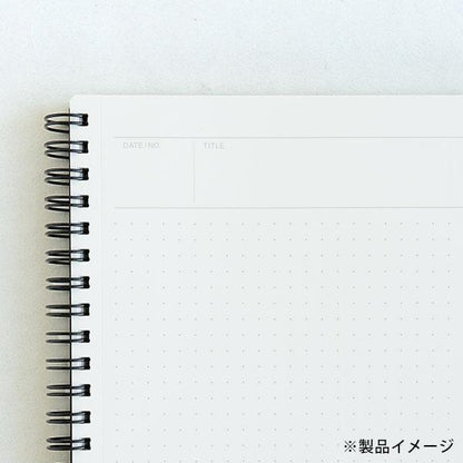 Mnemosyne × Kleid Black - A5 Notebook 105 - Dot Grid 5mm