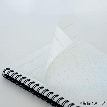Mnemosyne × Kleid Black - A5 Notebook 105 - Dot Grid 5mm