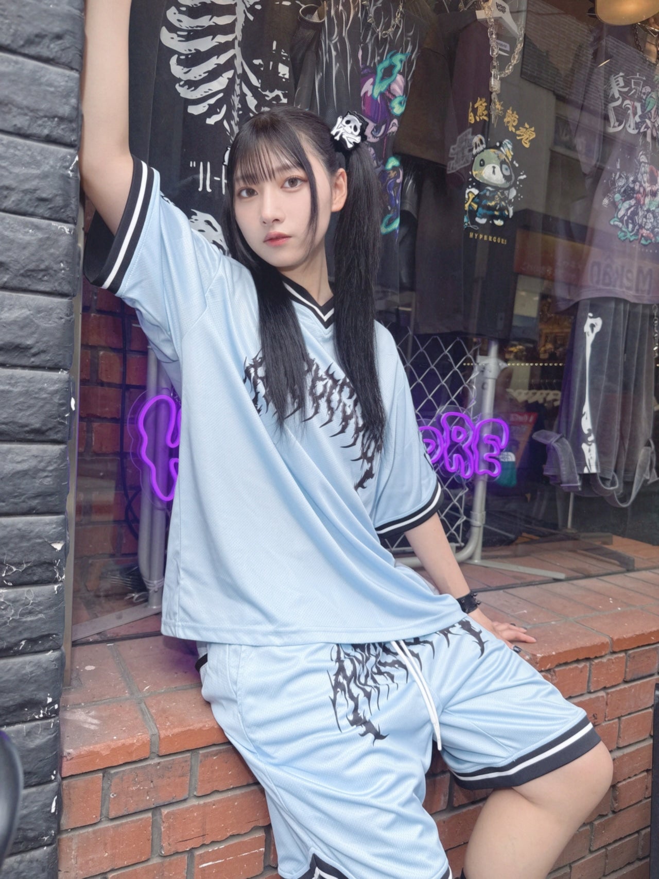 NEW! Hypercore - WOKE UP Half Pants / Blue (HCB-153BLE)