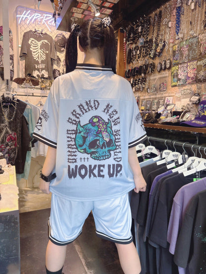 NEW! Hypercore - WOKE UP Half Pants / Blue (HCB-153BLE)