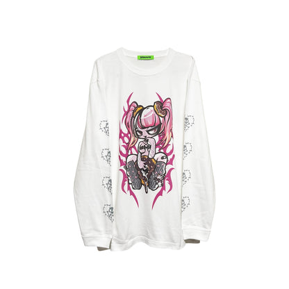 NEW! Hypercore - Temptation Donut Long Sleeve T-Shirt (HCL-161WH)