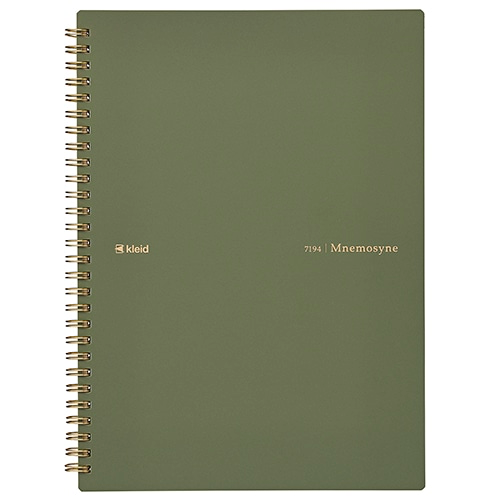 (COMING SOON) Kleid × Maruman Mnemosyne – B5 Olive Grid Notebook