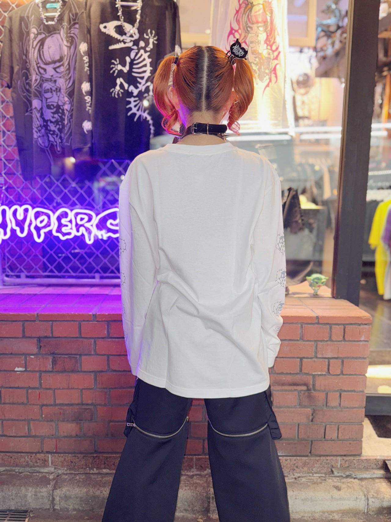 NEW! Hypercore - Temptation Donut Long Sleeve T-Shirt (HCL-161WH)