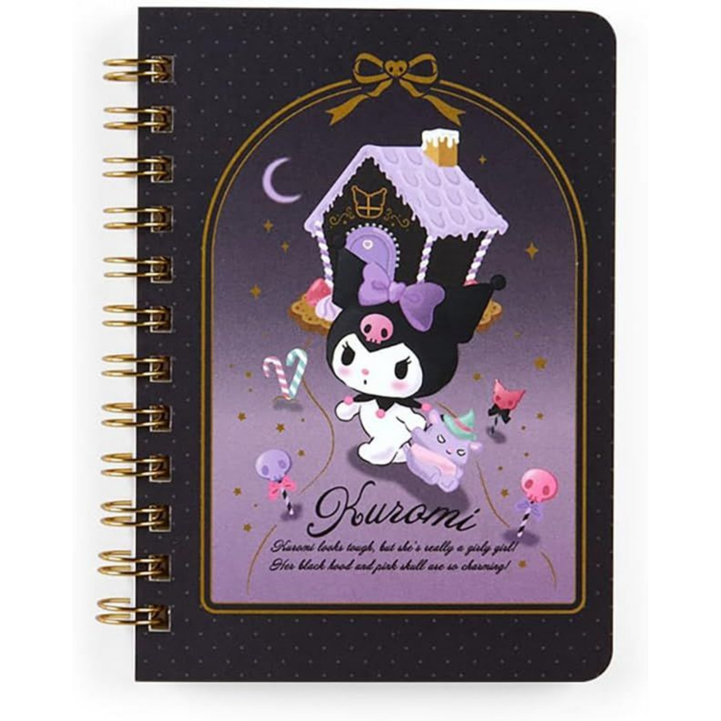 Sanrio Kuromi B7 Ring Notebook