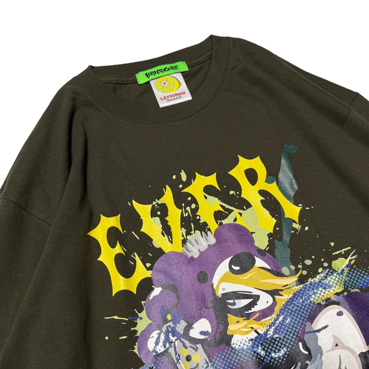 NEW! Hypercore - LEMONeD x HYPERCORE Collaboration <EVER&FREE> Long Sleeve T-Shirt (HCLMN-25D)