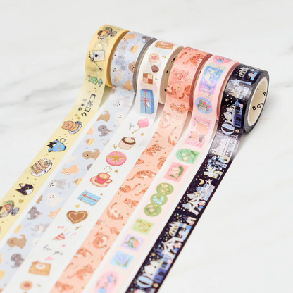 Kamio Japan Washi Tape - Life Series - 15mm × 5m