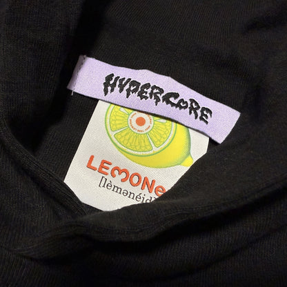 NEW! Hypercore - LEMONeD x HYPERCORE Collaboration <NEVER SLEEPS> Devil Horn Hoodie (HCLMN-25G)