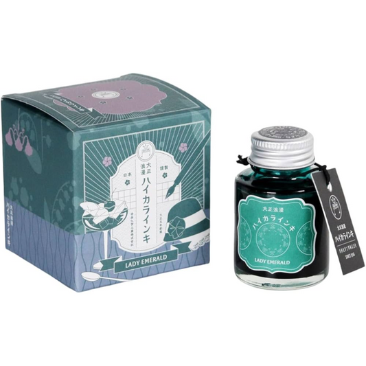 TERANISHI Guitar Fountain Pen Ink - Lady Emerald