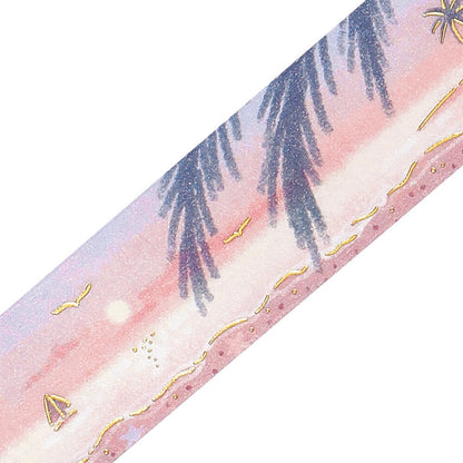 BGM Washi Tape - Dreamscape Series: Shore (20mm × 5m)