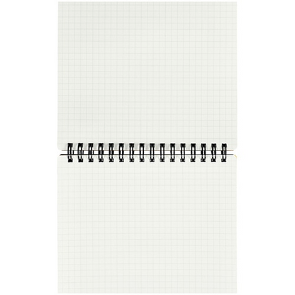 Mnemosyne × Kleide Black - A5 Notebook 165 - Lined Grids 5mm