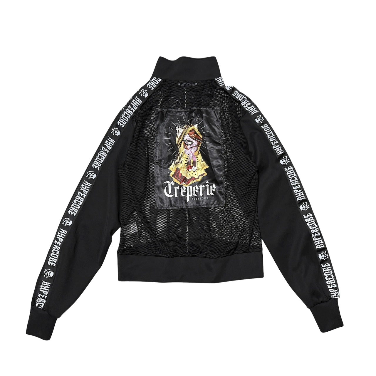 NEW! Hypercore - Creperie Mesh Track Jacket (HCO-211BK)