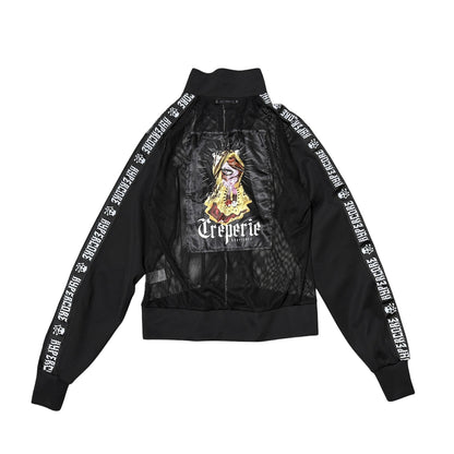 NEW! Hypercore - Creperie Mesh Track Jacket (HCO-211BK)