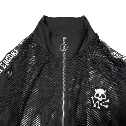 NEW! Hypercore - Creperie Mesh Track Jacket (HCO-211BK)