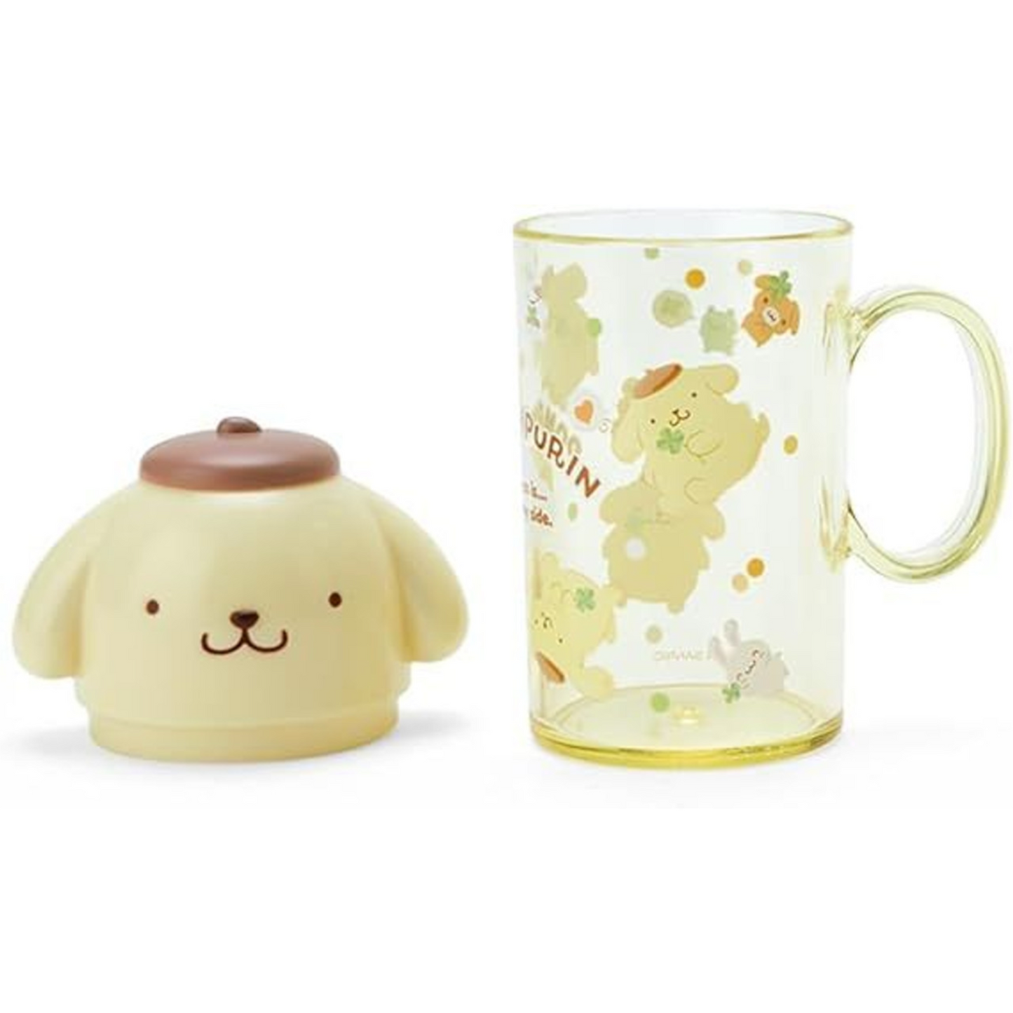 Sanrio Pompompurin - Toothbrush & Cup Set