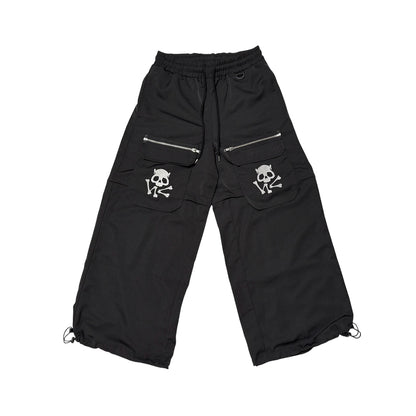 NEW! Hypercore - HC SKULL 2WAY Pants - BLACK - (HCB-150BK)