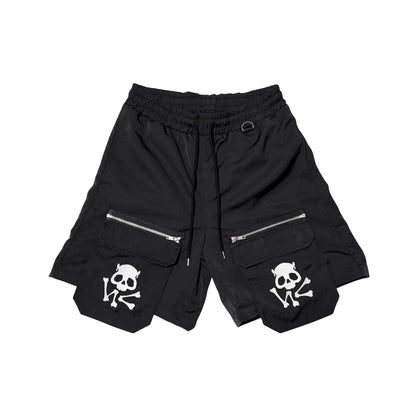 NEW! Hypercore - HC SKULL 2WAY Pants - BLACK - (HCB-150BK)