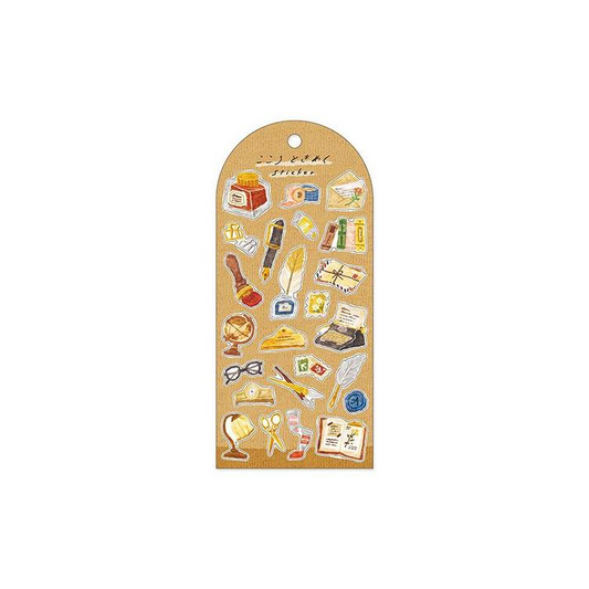 (COMING SOON) Heart-Fluttering Sticker Sheet– Retro Stationery Edition