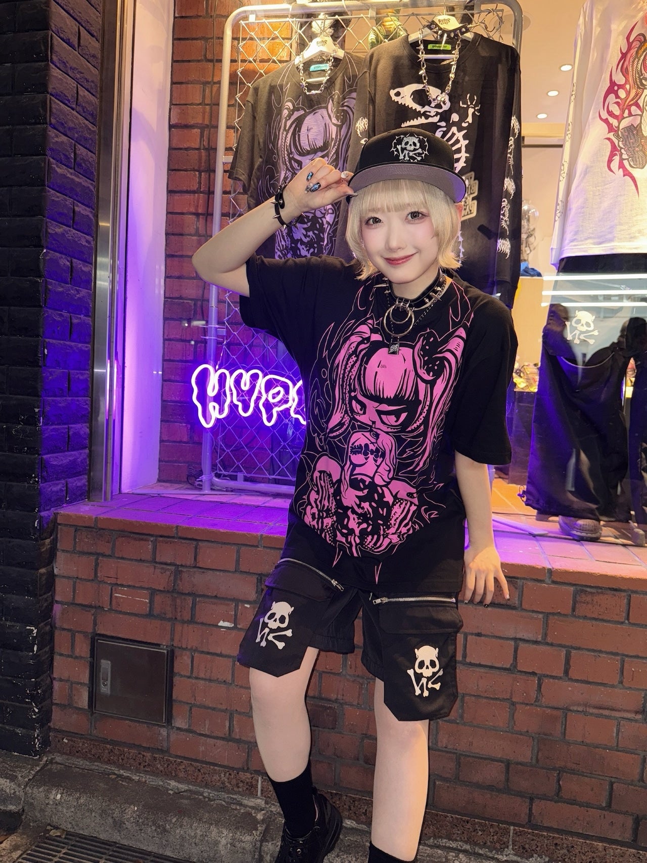 NEW! Hypercore - HC SKULL 2WAY Pants - BLACK - (HCB-150BK)