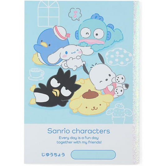 Sanrio Learning Stationary Blue Notebook
