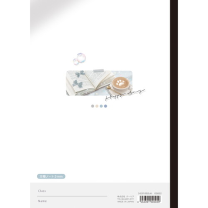 Coolia 180 Degree Opening Grid Notebook - Dream Palette