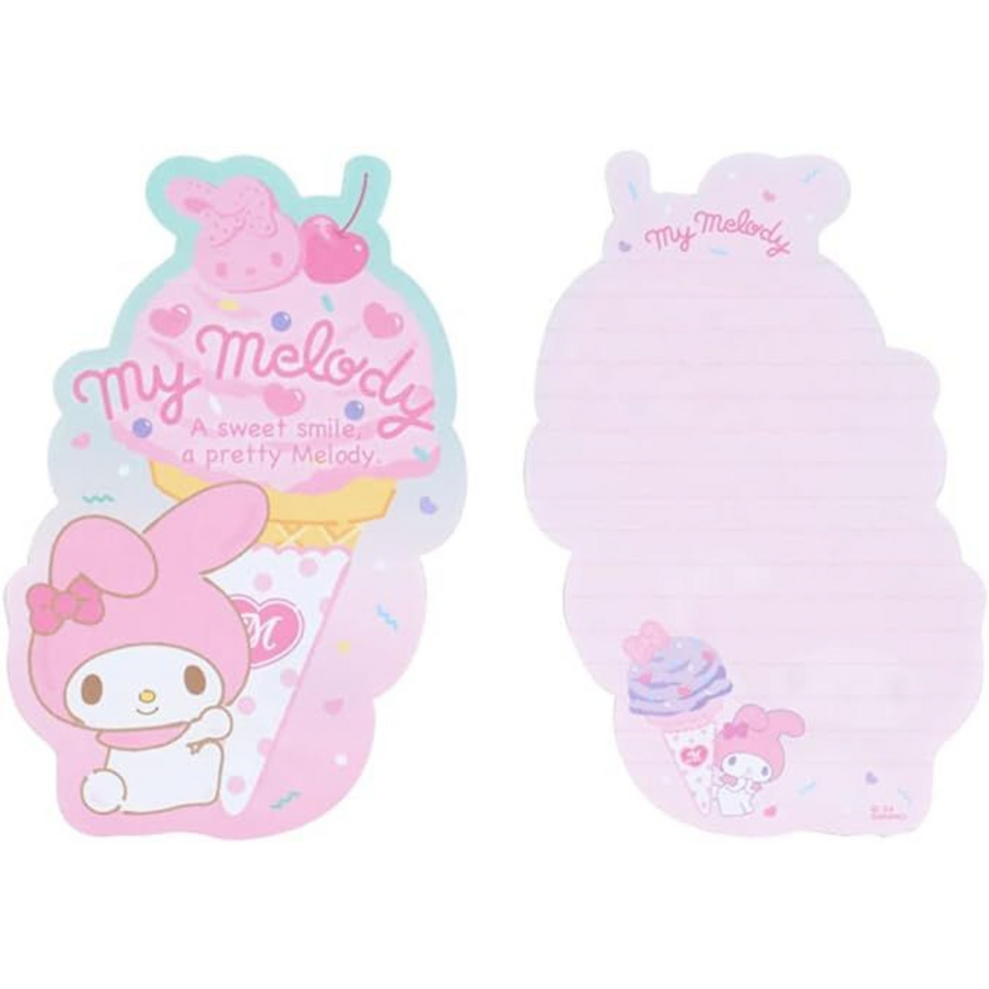 Sanrio My Melody - Letter Set  Ice Cream Party