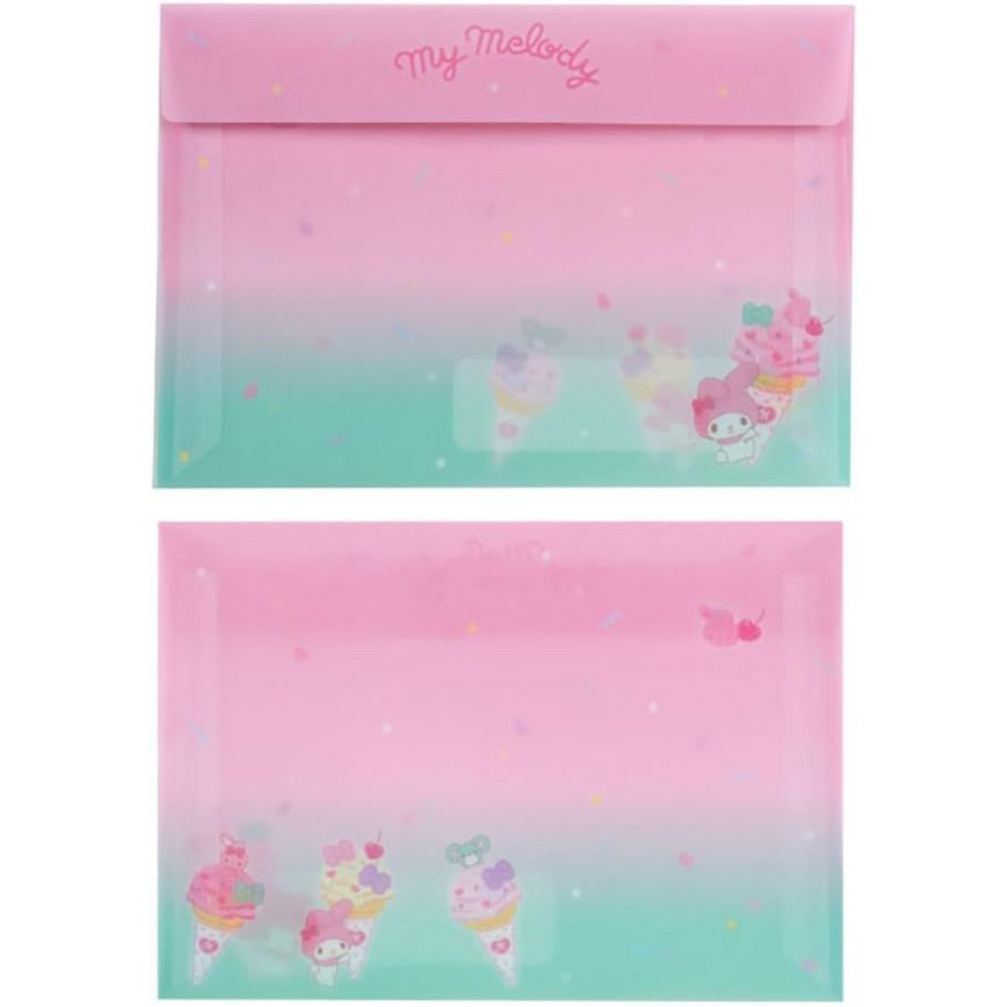Sanrio My Melody - Letter Set  Ice Cream Party