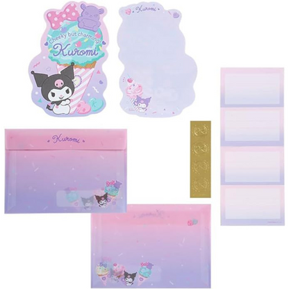 Sanrio Kuromi - Letter Set Ice Cream Party