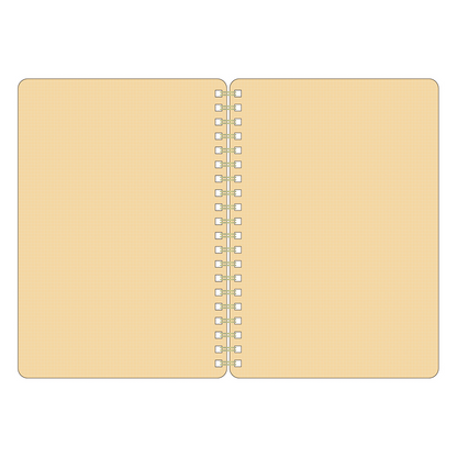 Kleid Kraft Work 2026 Diary B6 - No.8505-07 Greige