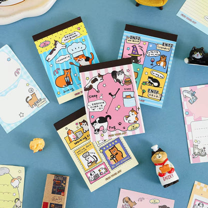 NEW! Memo Pad - Find Your Joy! - Cute Cat Themed - 60 sheets