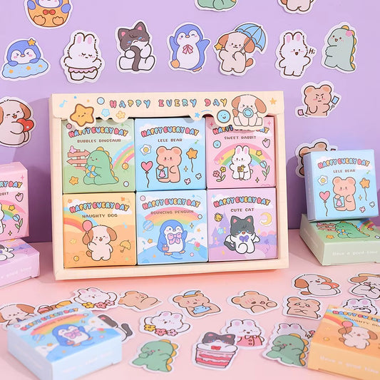 NEW! Sticker Box Set - Happy Days - 300 Stickers!
