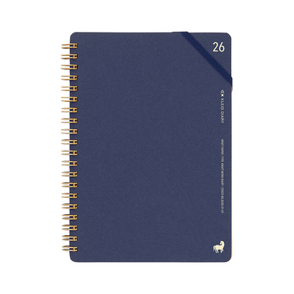 Kleid Kraft work 2026 Diary B6 - No.8505-02 Navy