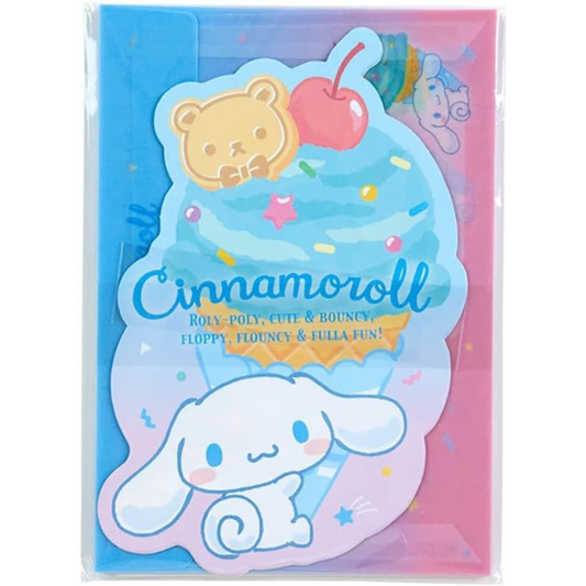 Sanrio Cinnamoroll - Letter Set Ice Cream Party