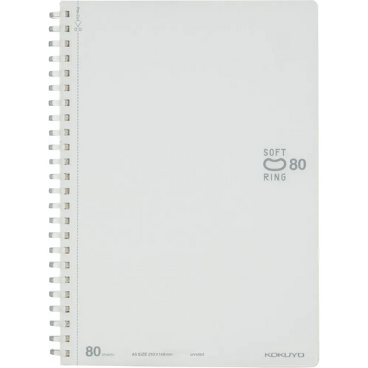KOKUYO - D-Shaped - Soft Ring - A5 Notebook