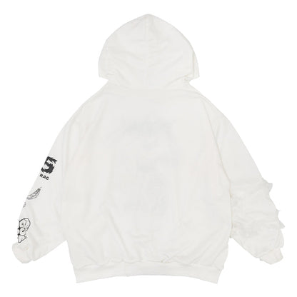 ACDC RAG Ribcage Angel Hoodie - Sinister Wings & Heavenly Screams