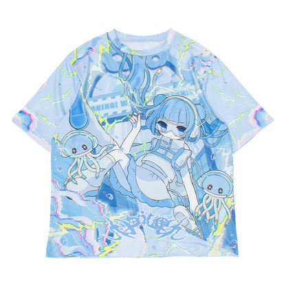 ACDC RAG Cyber Jellyfish T-Shirt Underwater Tokyo Dreams
