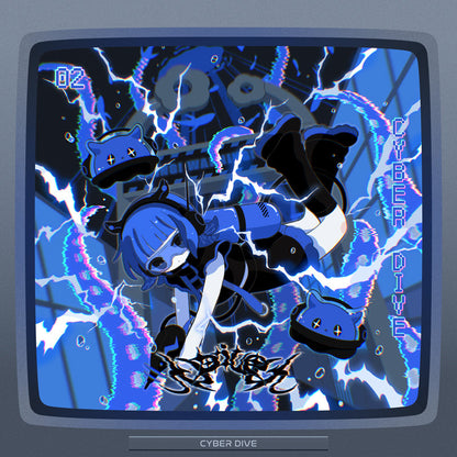 ACDC RAG Cyber Octopus T-Shirt - Electric Depths & Flapjack Fury