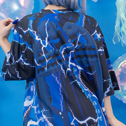 ACDC RAG Cyber Octopus T-Shirt - Electric Depths & Flapjack Fury
