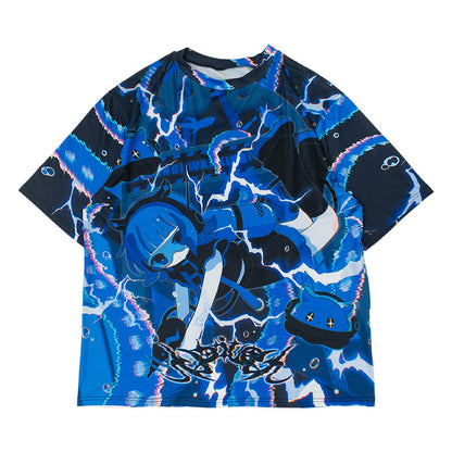 ACDC RAG Cyber Octopus T-Shirt - Electric Depths & Flapjack Fury