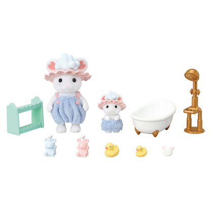 Calico Critters - Bath Time Bubble Siblings