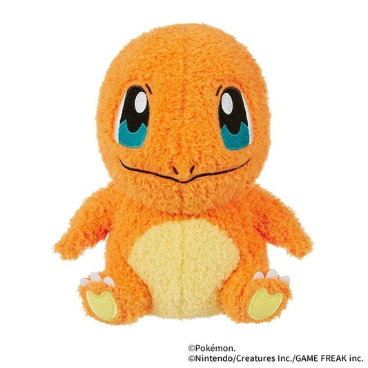 Charmander Pokémon Plush 19cm – Official Sekiguchi Doll with Fluffy Texture