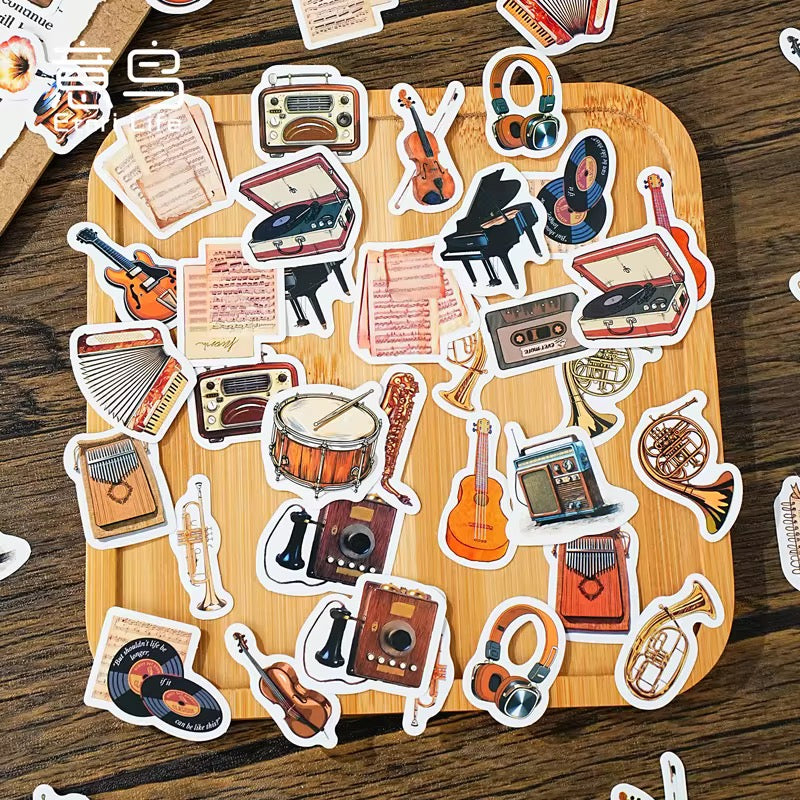 NEW! Sticker Box - Classical Music - 45 Stickers