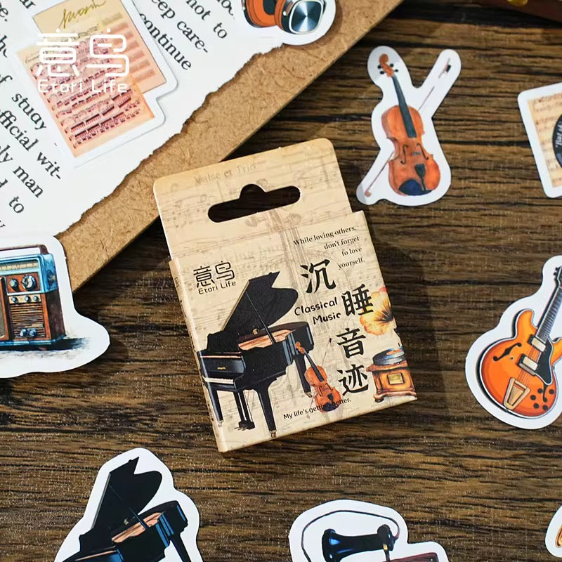 NEW! Sticker Box - Classical Music - 45 Stickers