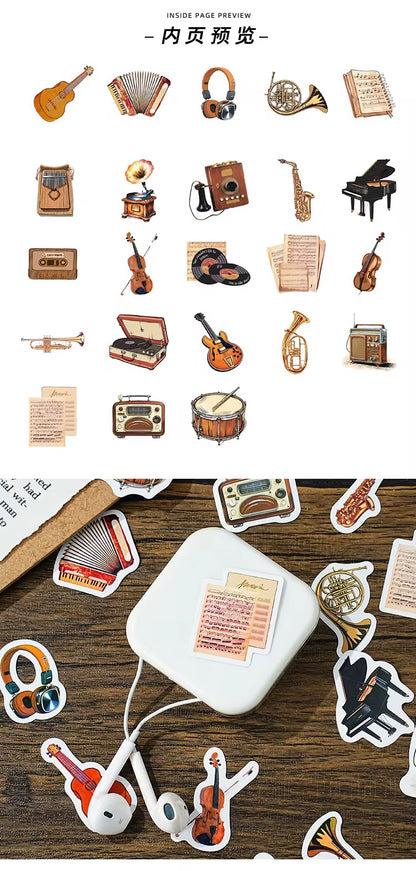 NEW! Sticker Box - Classical Music - 45 Stickers