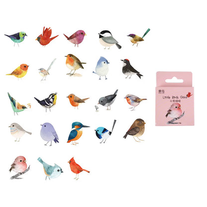 NEW! Sticker Box - Little Birds Chirp - 45 Stickers