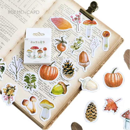 NEW! Sticker Box - Forest Story Botanical - 45 Stickers