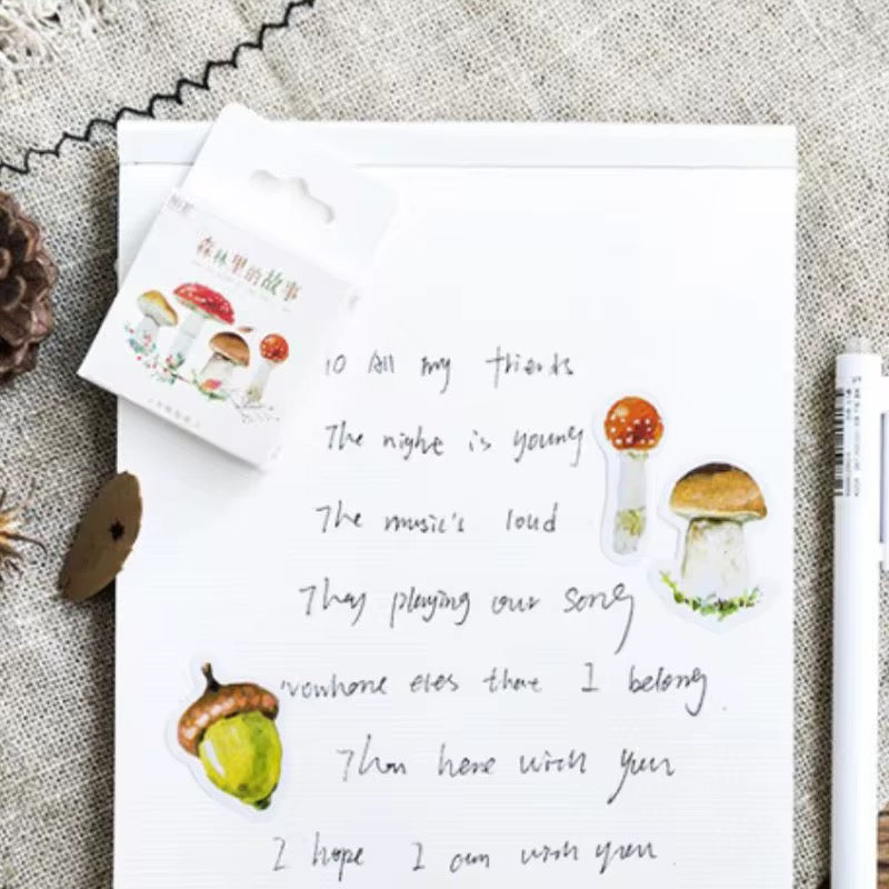 NEW! Sticker Box - Forest Story Botanical - 45 Stickers