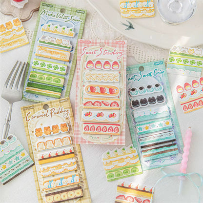NEW! Dessert Layer Sticky Note Bookmarks