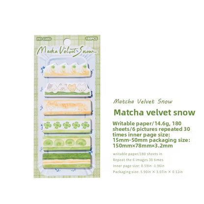 NEW! Dessert Layer Sticky Note Bookmarks