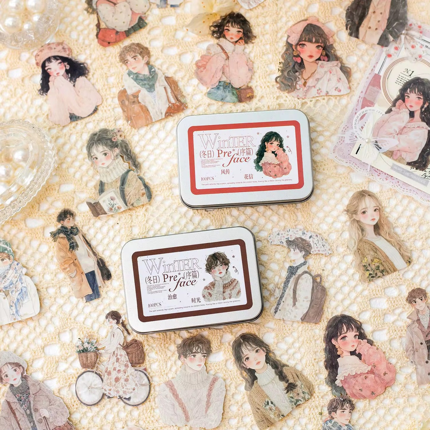 NEW! Winter Preface Sticker Collection Tint