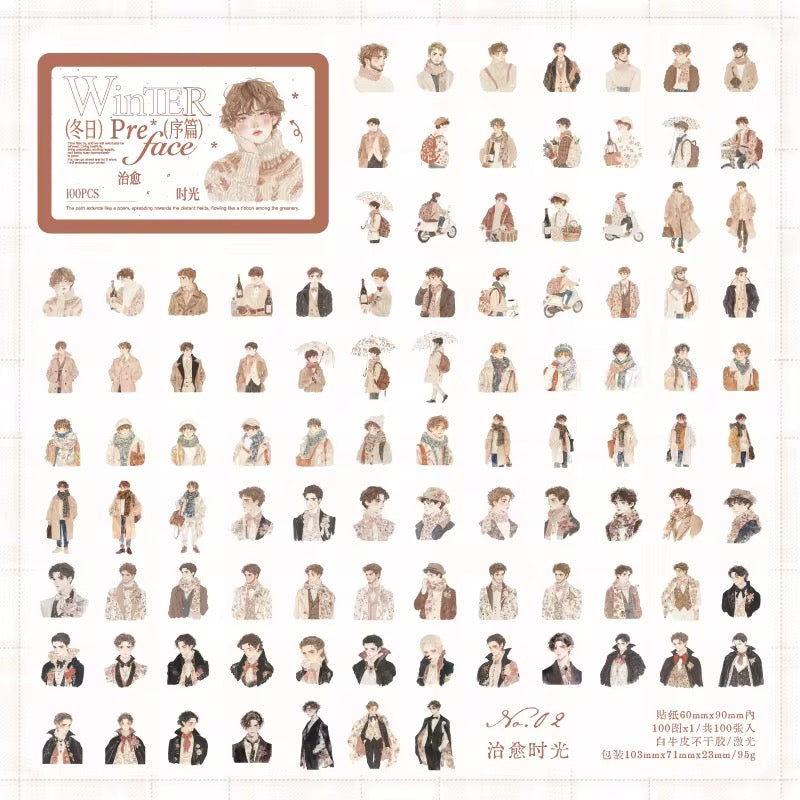 NEW! Winter Preface Sticker Collection Tint